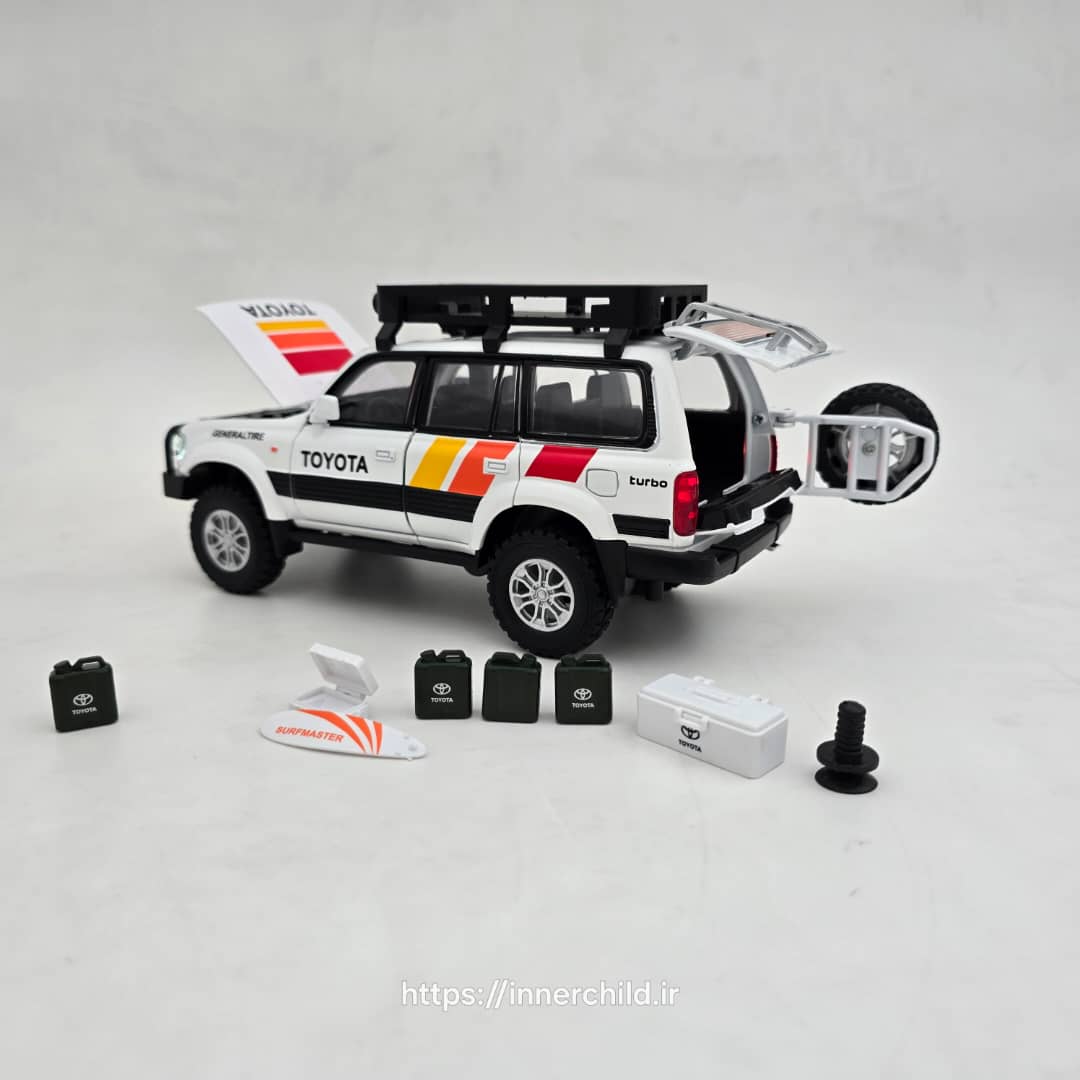 ماکت فلزی تویوتا لندکروز LC80