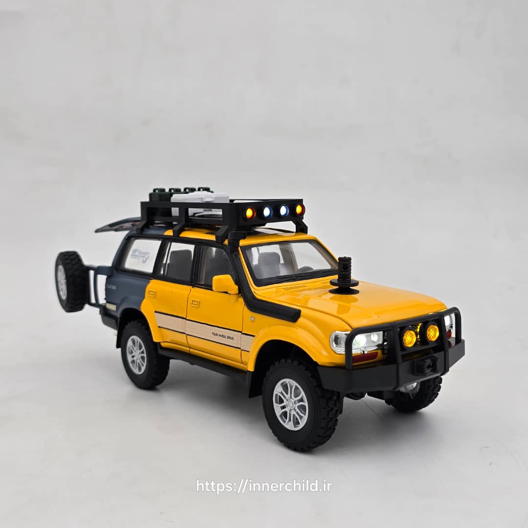 ماکت فلزی تویوتا لندکروز LC80